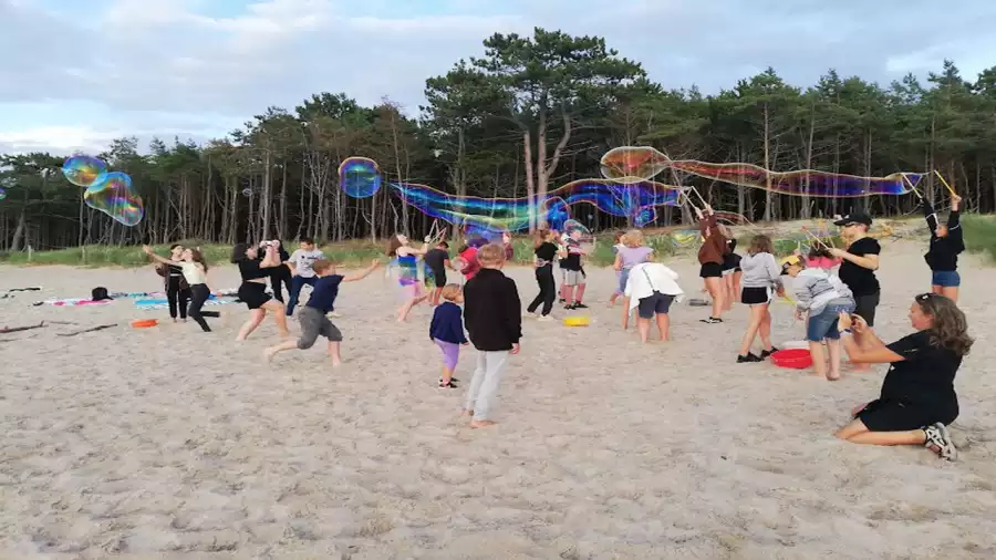 Dąbki Obóz taniec i fitness nad morzem