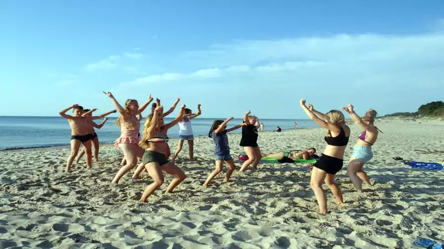 Dąbki Obóz taniec i fitness nad morzem