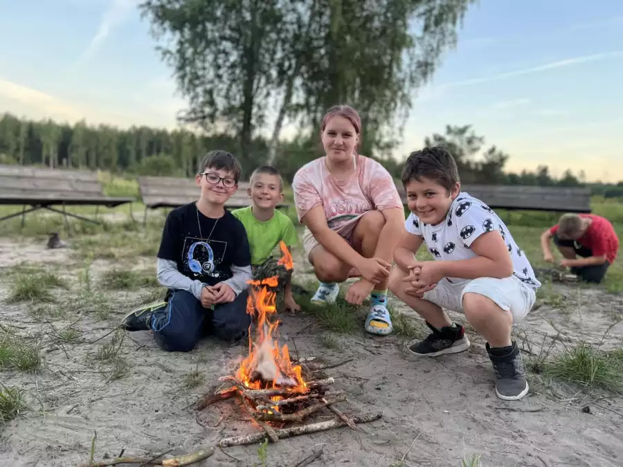 Ponik Survival camp - obóz młodzieżowy na Jurze - domki ZHP
