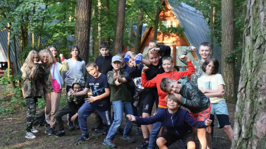 Zamrzenica Leśna potyczka - obóz paintballowo-przygodowy w Borach Tucholskich